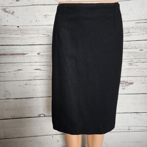 Mauro Grifoni Black Pencil Skirt Size 10 / 12